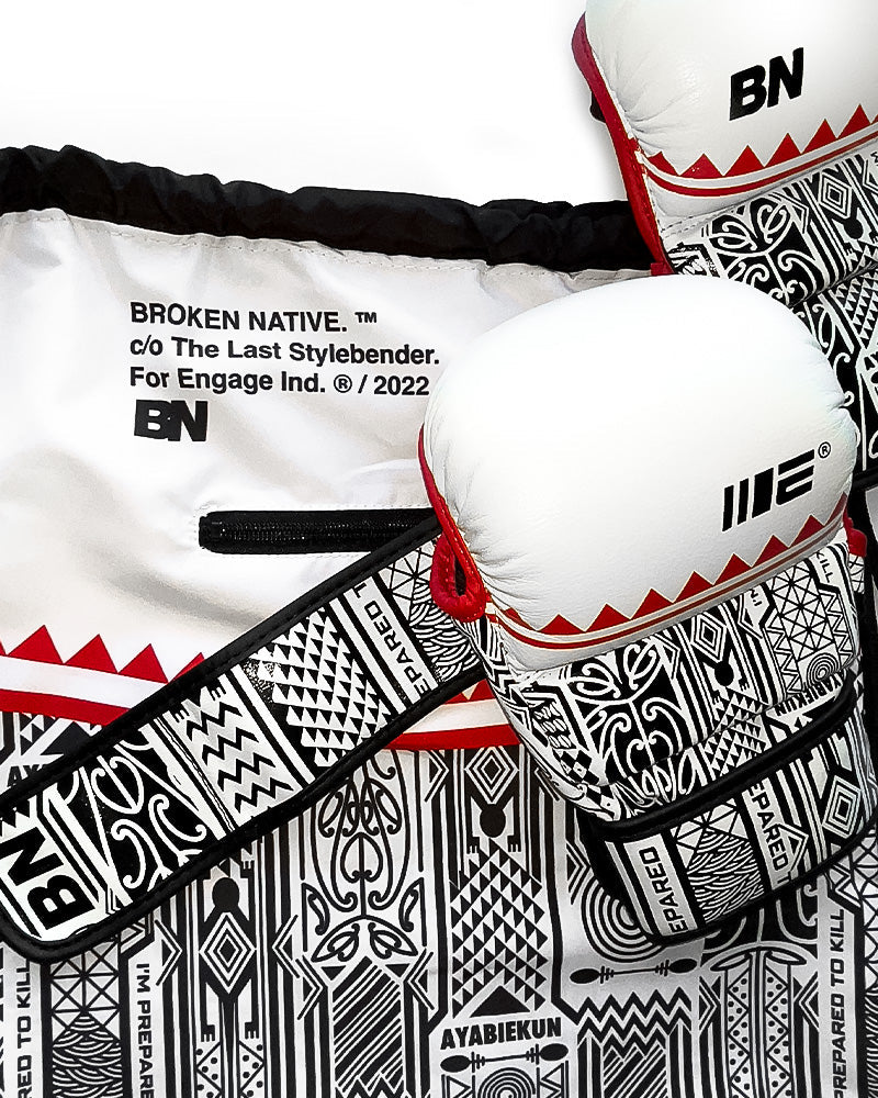 Israel Adesanya Broken Native MMA Grappling Gloves Engage israel-adesanya-broken-native-mma-grappling-gloves-engage