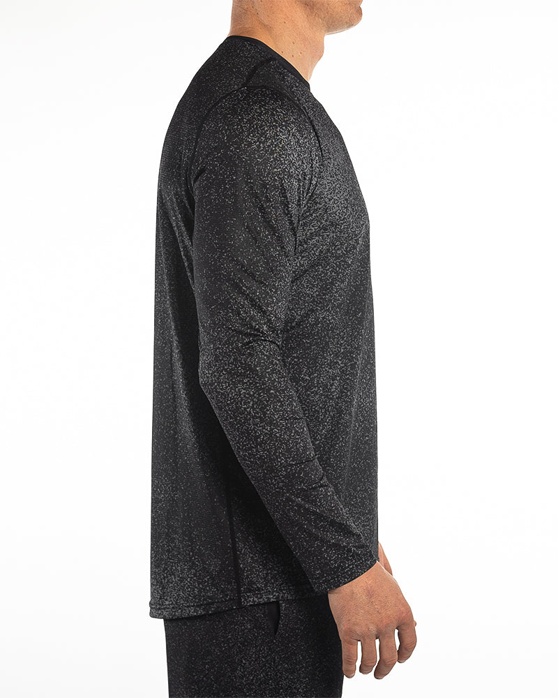 Engage Core Training Long Sleeve Tee (Asphalt)