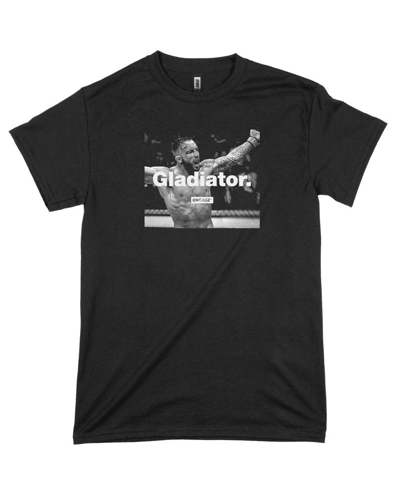 Gladiator (Brad Riddell) Supporter Tee - Black