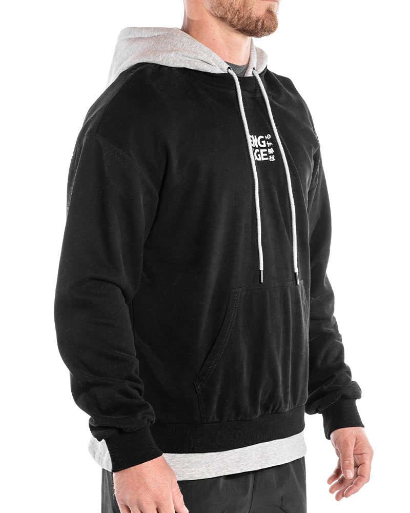 Engage Under-Hood Crewneck (Heather Grey)