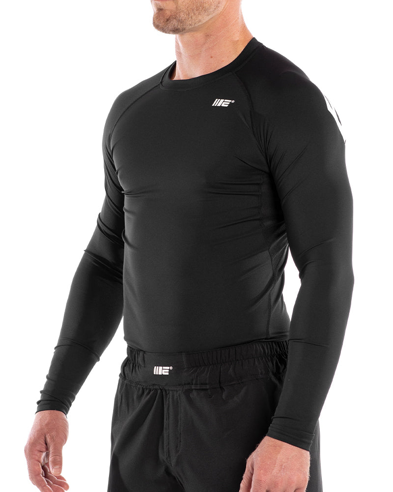 Oversized Wordmark Long Sleeve Rash Guard