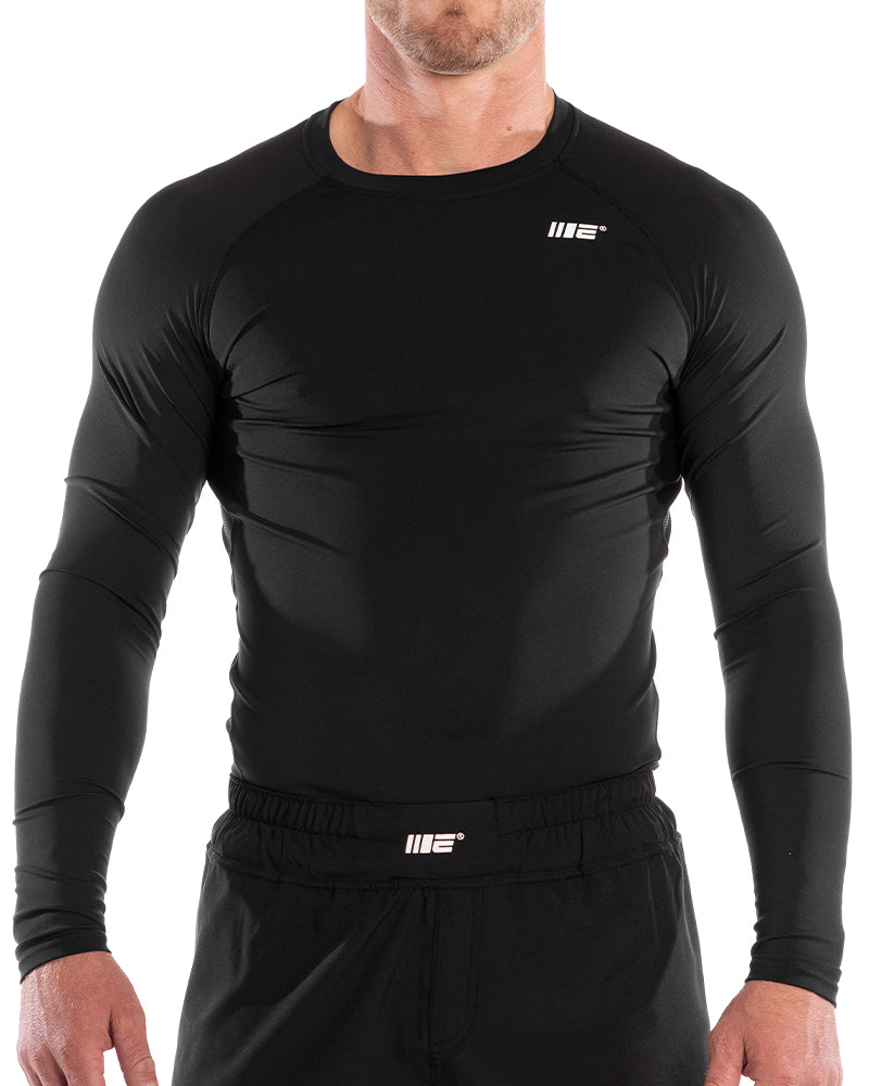 Oversized Wordmark Long Sleeve Rash Guard