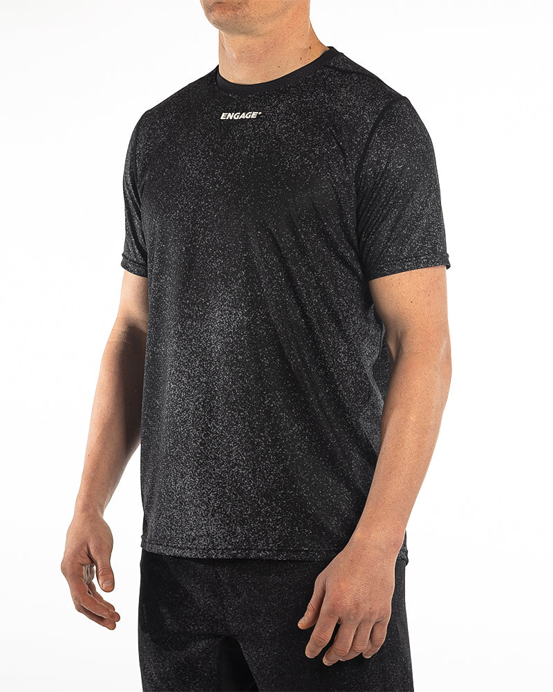 Engage Core Training Short Sleeve Tee (Asphalt)