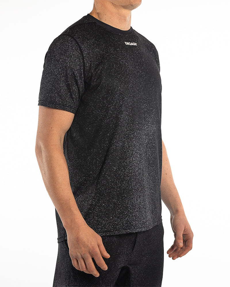 Engage Core Training Short Sleeve Tee (Asphalt)