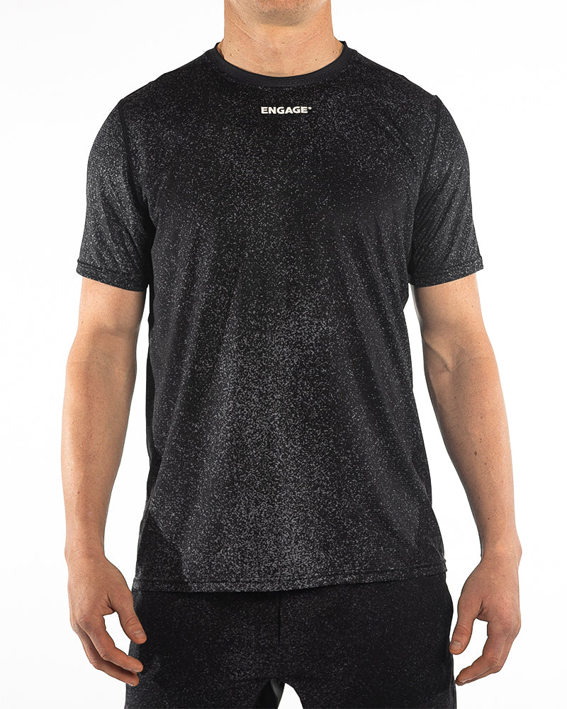 Engage Core Training Short Sleeve Tee (Asphalt)