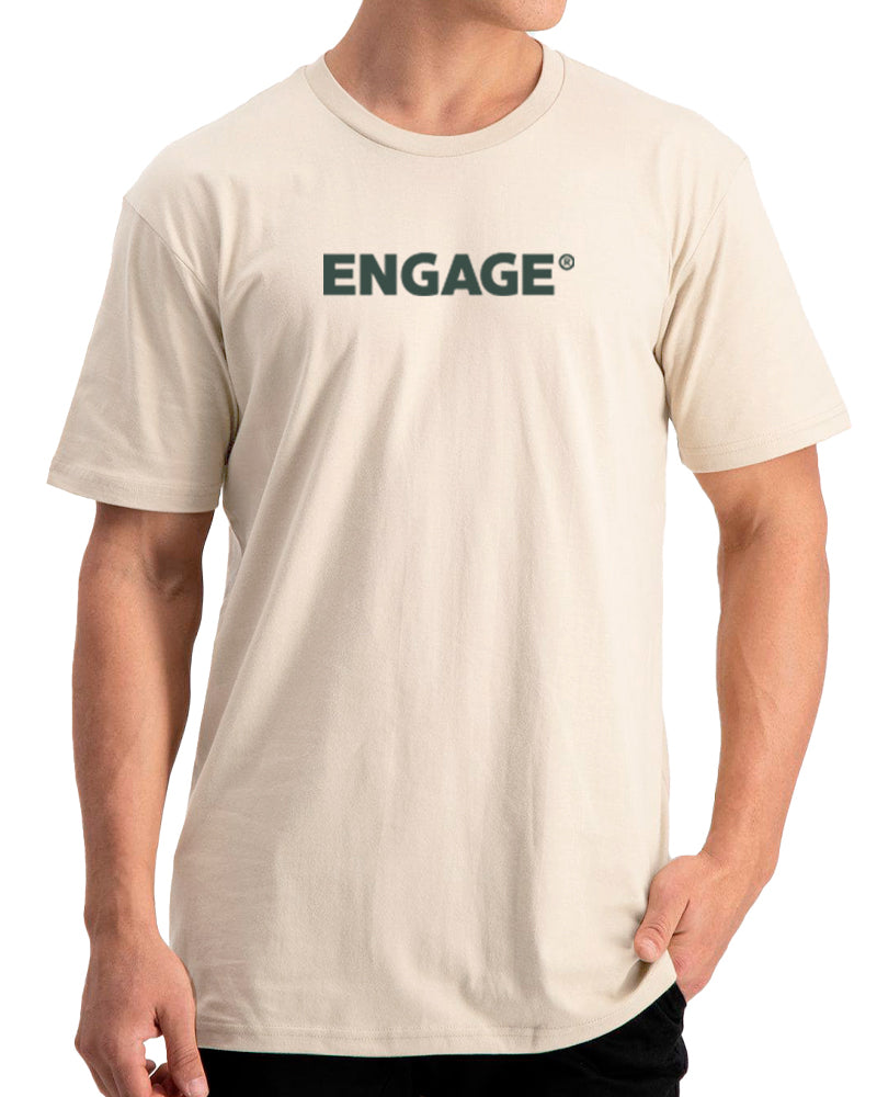 Engage Wordmark T-Shirt (Sand)