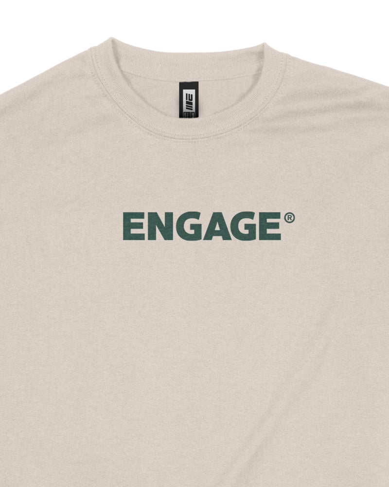 Engage Wordmark T-Shirt (Sand)