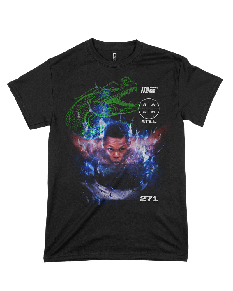 Men's Heather Black Israel Adesanya The Last Stylebender