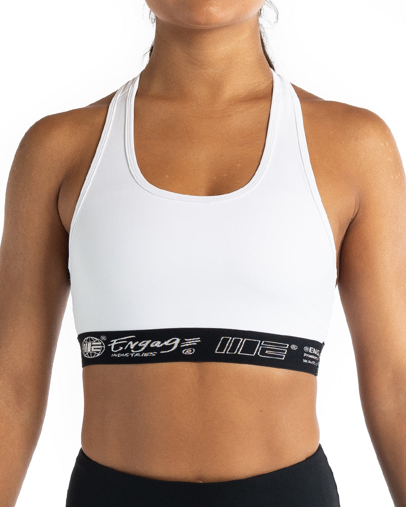 Engage Women's Sports Bra - White