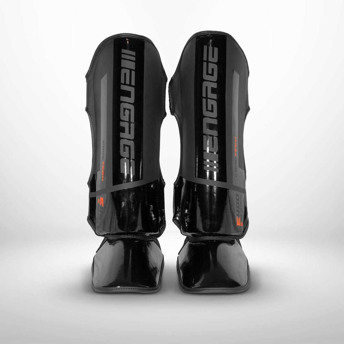 Engage E-Series Shin Guards Black